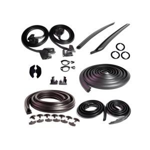 1970-1972 Chevy Chevelle 2 Door Hardtop WITH Steel Inner Fenders WITHOUT Cowl Induction Master Weatherstrip Kit